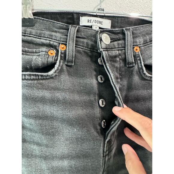 RE/DONE 70s High-Rise Stove Pipe Jeans size 23 - Picture 7 of 8
